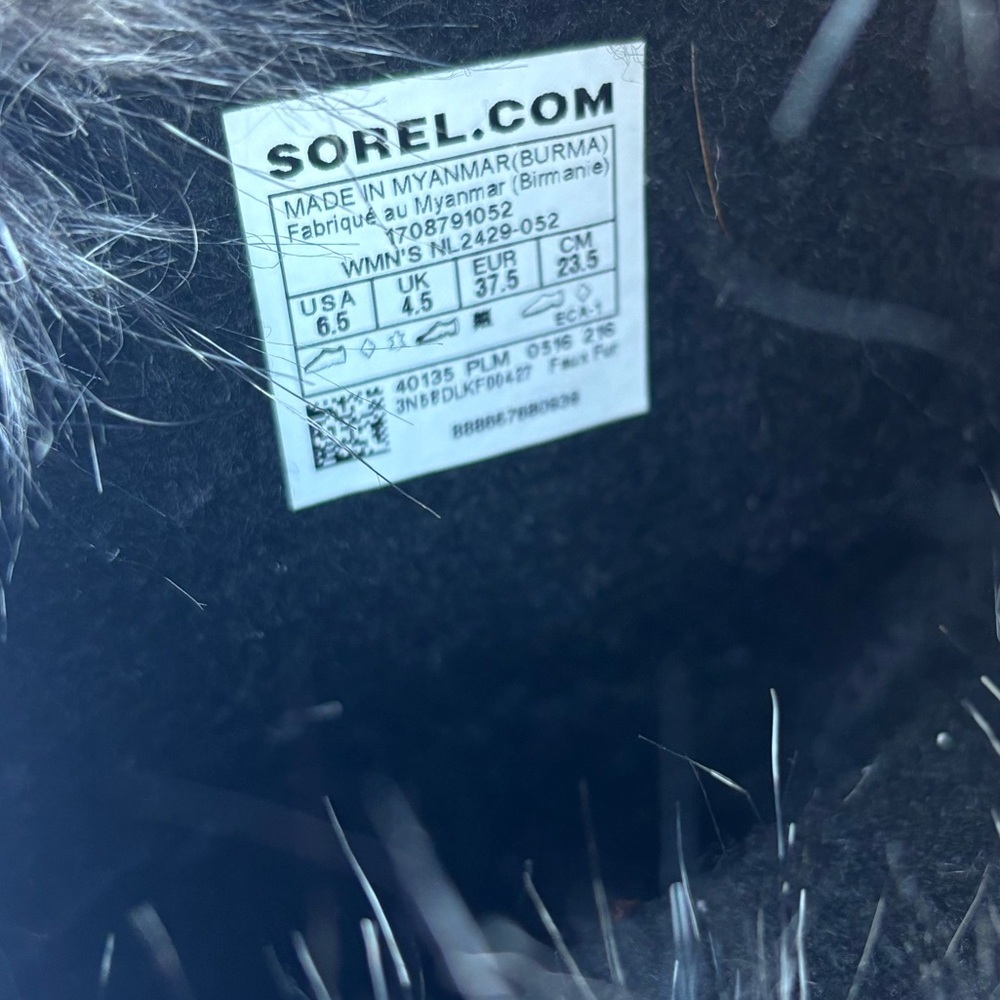 Sorel Gray and Black Winter Boots - Picture 7 of 8